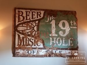 The 19th Hole Booze & Food