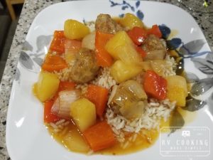 Sweet and Sour Pork Meatballs