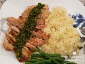 Grilled Chicken with Chimichurri