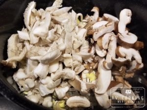 Shiitake and Oyster Mushroom Risotto