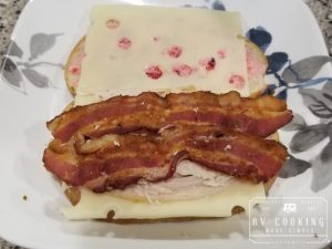 Thanksgiving Turkey Bacon Melt