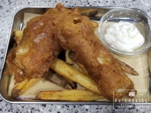 English Pub-Style Beer Battered Fish and Chips