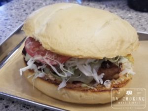 Baja-Style Fish Sandwich