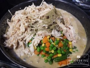 Chicken Pot “Shepherd’s” Pie