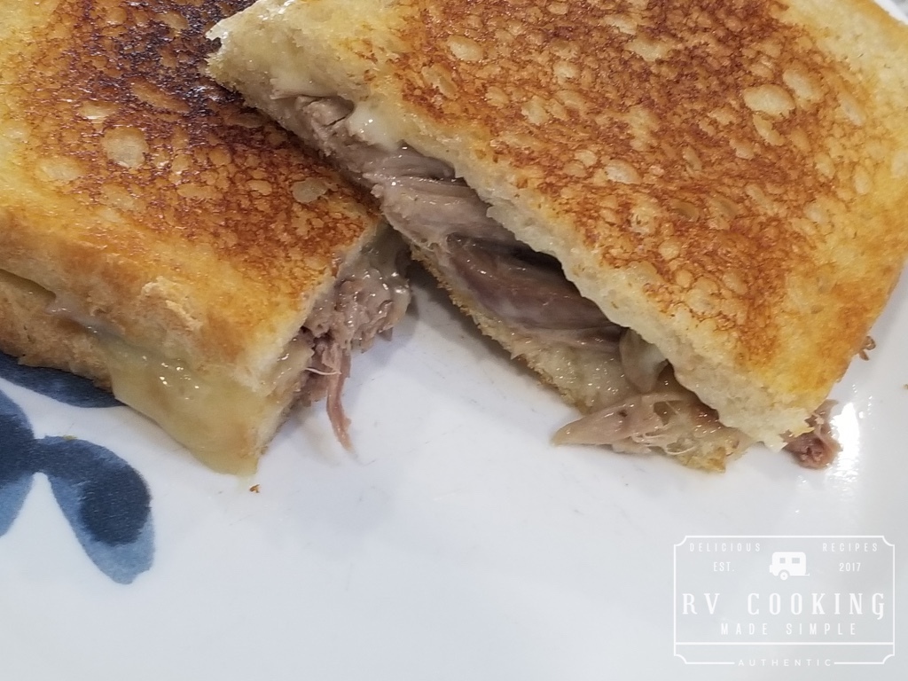 Duck Confit Grilled Cheese